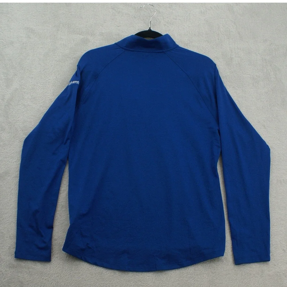 Cutter & Buck Coastline Epic Comfort Eco Quarter Zip Blue AdventHealth LCK00210